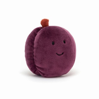 Jellycat Fabulous Fruit Plum New Zealand | WIXJE6709